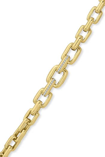 Altın Taşlı Halka Gösterişli Bileklik