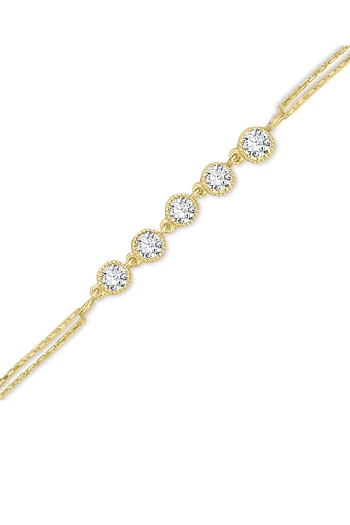 Altın Taşlı Spor Bileklik (BLK0187)