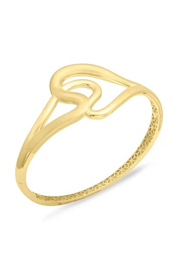 14 Ayar Altın Kalp Model Bilezik (BLZ0457)