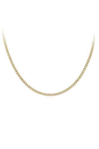 3 Mm Altın 55 Cm Unisex Gurmet Zincir (KLY1662)