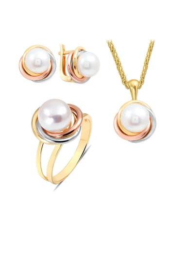 Altın Olimpiyat İnci Üçlü Takım (TKM0341)