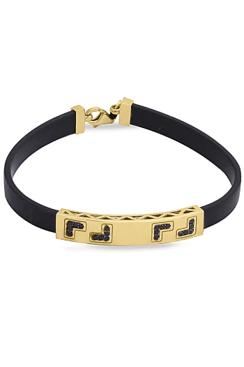 Altın Spor Game Kauçuk Erkek Bileklik (BLK0619)