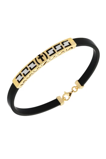 Haç Model Altın Spor Erkek Bileklik (EBL0118)