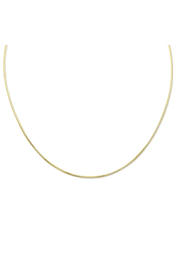 50 Cm İnce Yuvarlak Balık Sırtı Zincir (KLY0455)