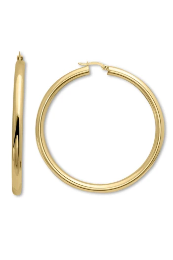 5.5 Cm Altın Halka Küpe (KP0262)