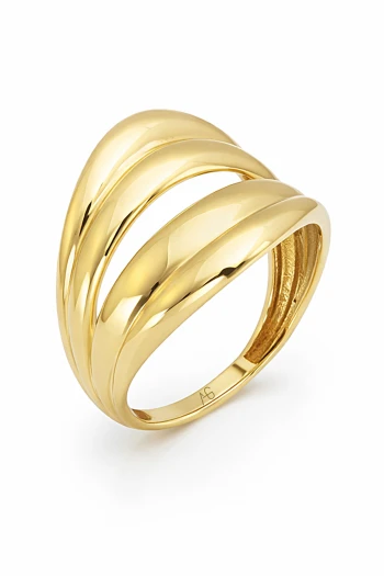 Altın Bant Model Taşsız Yüzük (YZK1431)