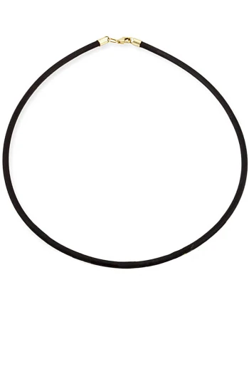 Altın Kauçuk Unisex Kolye (KLY0459)