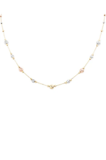 Altın Renkli Toplu Spor Zincir Kolye (KLY0047)