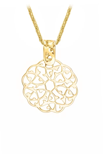 Altın Tasarım Filiz Kolye