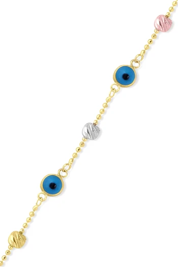 Çakı Zincirli Altın Spor Nazar Bileklik (BLK0193)