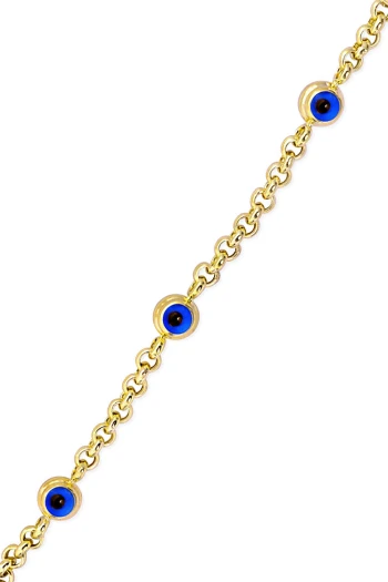 Mavi Göz Altın Bileklik (BLK0055)