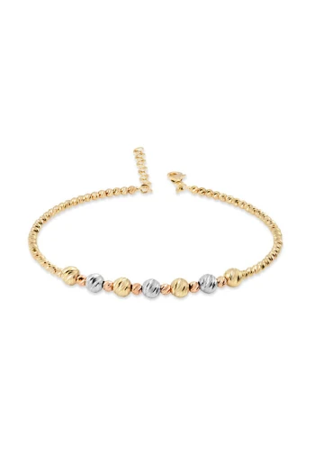 3 Renk Toplu Altın Dorika Bilezik (BLZ0008)