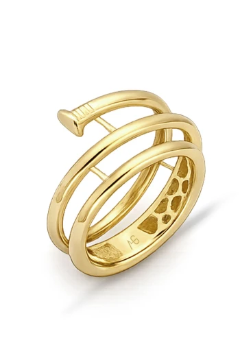 Altın Çivi Yüzük (YZK1490)