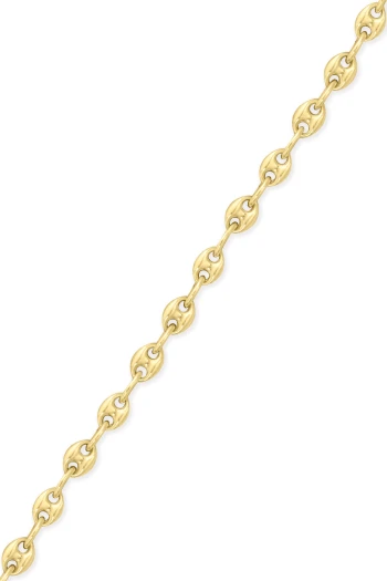 Altın İnce Gemici Unisex Bileklik (BLK1091)