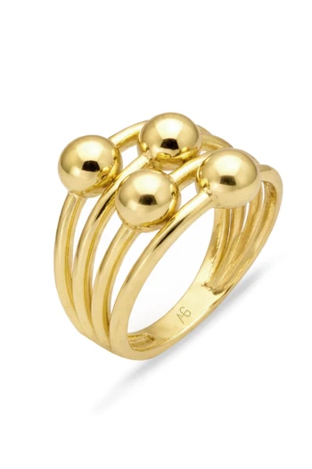 Altın Tohum Kombin Yüzük (YZK1477)