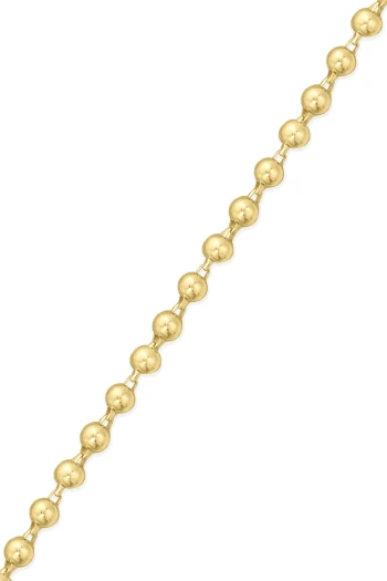 Altın Unisex Top Bileklik (BLK1092)