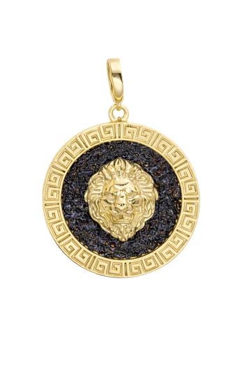 Aslan Altın Kolye Ucu (UC0384)