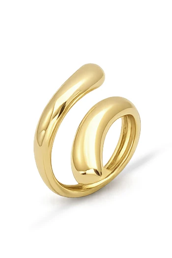 Bant Model Altın Taşsız Yüzük (YZK1446)