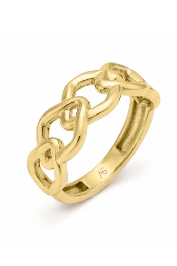 Halka Model Altın Taşsız Yüzük (YZK1450)