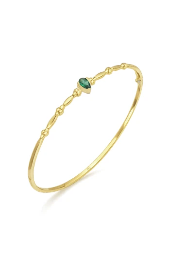 Altın Damla Taşlı Hediyelik Zarif Bilezik (BLZ0480)