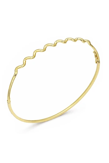 Altın Hediyelik Kombin Burgu İnce Bilezik (BLZ0472)