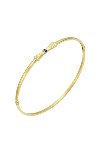 Altın Hediyelik Kombin Fiyonk İnce Bilezik (BLZ0469)