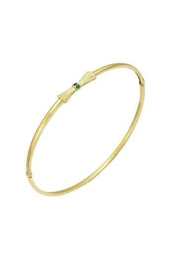 Altın Hediyelik Kombin Fiyonk İnce Bilezik (BLZ0470)