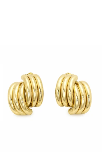 Altın Taşsız Günlük Küpe (KP1104)