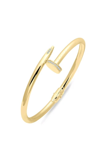 Klasik Model Altın Çivi Bilezik (BLZ0108)