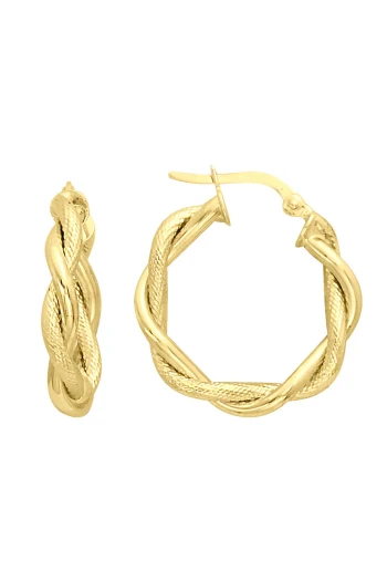 2.5 Cm Günlük Burgu Halka Küpe (KP1135)