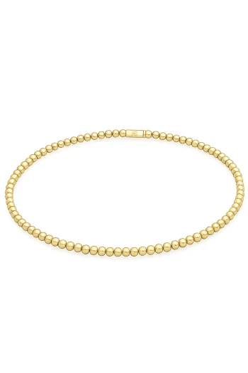 Altın 3.9 Mm Düz Toplu Choker Kolye (KLY1772)