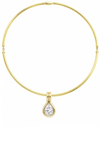 Altın Damla Choker Kolye (KLY1809)