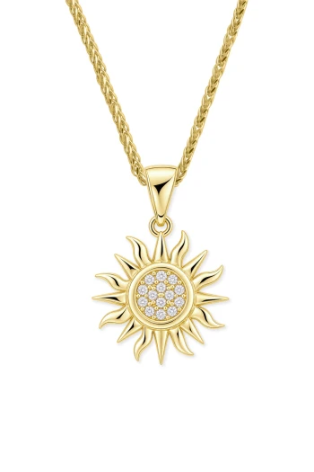 Altın Güneş Kolye (KLY1819)