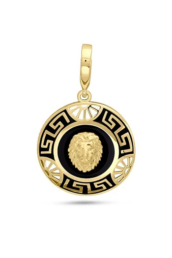 3 CM Altın Aslan Model Unisex Altın Kolye Ucu (UC0461)