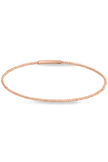 Rose Gold Mini Toplu Hafif Unisex Bilezik (BLZ0546)